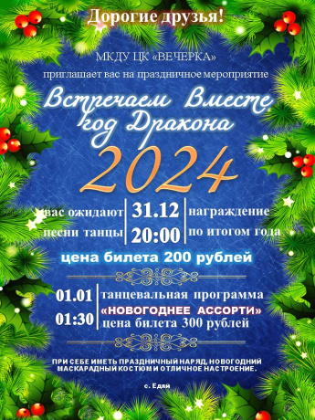 С новым 2024 годом 